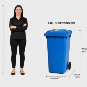 240L Paper Shredding Bin