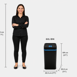 60L Paper Shredding Bin